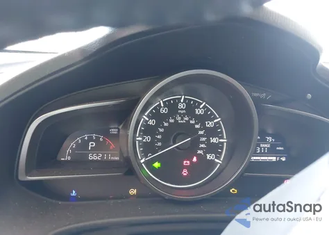 2017 Mazda Mazda3 Touring 2.5 z USA, uszkodzony, nr VIN JM1BN1L35H1130237